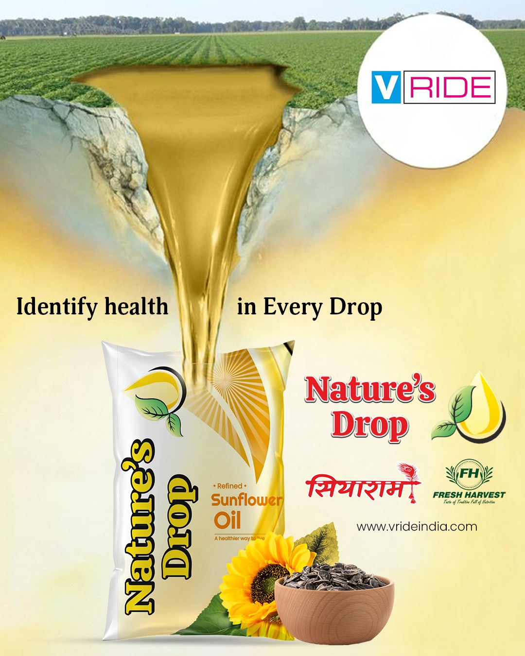 Bottle of Spiced Mustard Oil